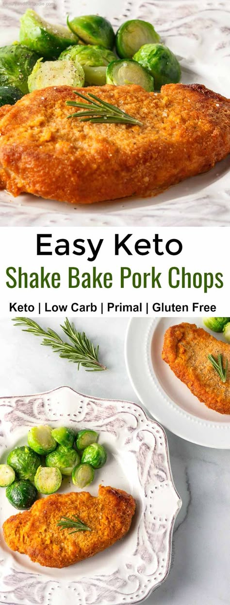 Lunch Protein, Low Carb Pork Chops, Bake Pork Chops, Shake And Bake Pork, Keto Shake, Dinners Ideas, Keto Pork Chops, Low Carb Pork, Keto Shakes