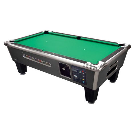 Shelti and Horizon Games have teamed up to bring you the Electronic Bayside Pool Table with dollar bill acceptor that is fully programmable with all you would expect in an electronic pool table. Pool Table Slate, Shuffleboard Tables, Bathroom Furniture Storage, Air Hockey, Aluminum Railing, Coin Operated, Entertainment Furniture, Indoor Games, Dollar Bill