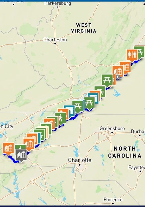 9 Hints for Planning a Successful Blue Ridge Parkway Road Trip - Blue Ridge Parkway Blue Ridge Mountain Parkway, Blue Ridge Parkway Road Trip, Blue Ridge Parkway North Carolina, Fall Foliage Trips, Smokey Mountains Vacation, Mountains Vacation, Vacation 2024, Motorcycle Rides, North Carolina Vacations