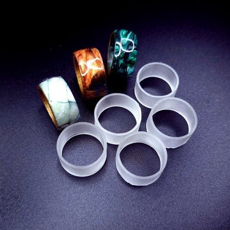 5x Baking blanks for the Rings (extra-wide, 10.0mm) How To Make Polymer Clay Rings, Polymer Clay Ring, Baking Clay, Diy Rings, Clay Ideas, Metal Clay, The Rings, Work Out, Art Work