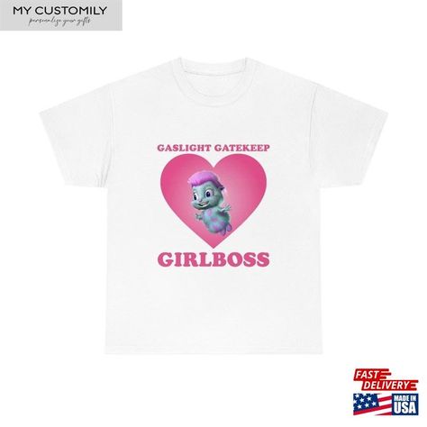 Gaslight Gatekeep Girlboss, Halloween Boys, Movie Shirts, Movie T Shirts, Star Shirt, Top Trends, Funny Shirts, Unique Fashion, Cotton Tee