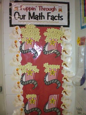 Once everyone in class has mastered their facts (sight words, counting, whatever), the whole class is treated to a popcorn party. Hollywood Theme Classroom, Popcorn Theme, Pumpkin Math, Math Wall, Clutter Free Classroom, Math Fluency, Math Fact Fluency, Popcorn Party, Hollywood Theme