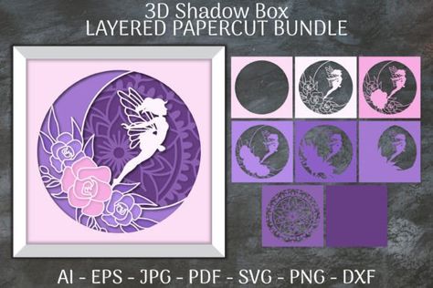 Horse Shadow Box, Cricut Expression Projects, 3d Svg Files, Halloween Shadow Box, Laser Cut Box, Cardboard Crafts Diy, Paper Carving, Cricut Expression, Baby Shower Crafts