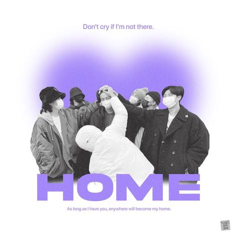 I Feel Happy, I Will Wait, Feel Happy, Our Home, A Family, Bts, Purple