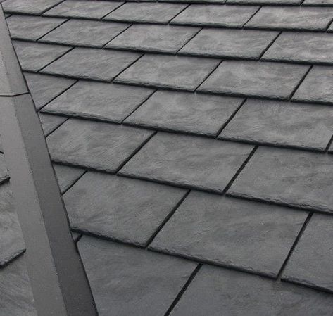 Synthetic Slate Roofing, Metal Shingle Roof, Rubber Roof, Metal Roof Installation, Rubber Roofing, Metal Shingles, Roofing Options, Black Heritage, Green Construction