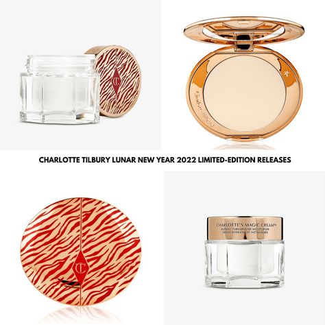 Magic Cream, Makeup News, New Year 2022, Lunar New Year, Lunar New, Charlotte Tilbury, Limited Editions, Limited Edition, Cream