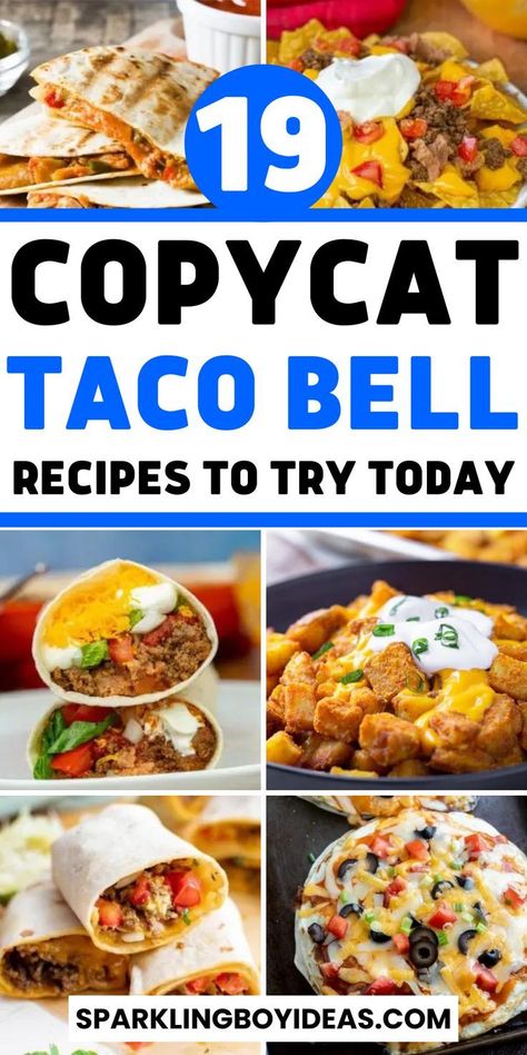 Taco Bell Copycat Recipes, Taco Bell Recipe, Taco Bell Copycat, Copycat Taco Bell, Restaurant Recipes Famous, Taco Bell Recipes, Copykat Recipes, Restaurant Dishes, Easy Taco