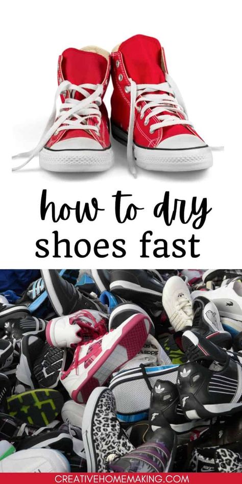 Speed up the drying process for your wet shoes with these clever tips and tricks. Shoe Dryer, Shoe Hacks, Diy Cleaning Solution, Shoes Hack, Party Heels, Dark Skin Women, Clear Heels, Comfortable Heels, Diy Shoes