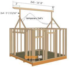 12x12 barn shed plans - ridgeboard. Build Shed, Diy Storage Shed Plans, Diy Storage Shed, Shed Construction, Framing Construction, Lean To Shed, Shed Building Plans, Diy Shed Plans, Storage Shed Plans