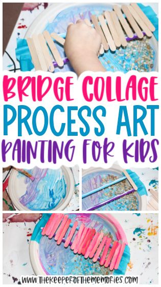 bridge collage images with text: Bridge Collage Process Art Painting for Kids Train Stem Activities Preschool, Road Art Preschool, Architecture For Preschoolers, London Bridge Activities Preschool, Building Bridges Preschool, Bridges Preschool Activities, Transportation Process Art Preschool, Bridge Crafts For Preschoolers, Bridge Activities For Kids