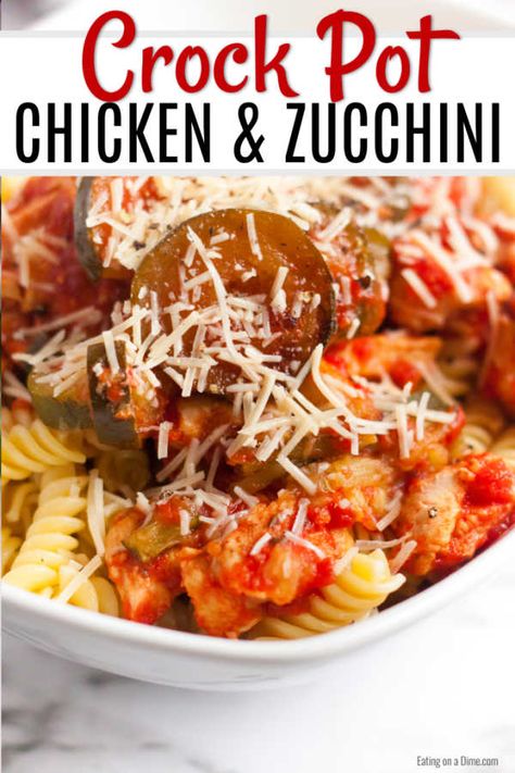 Crock Pot Chicken and Zucchini Recipe is a simple slow cooker meal that is frugal and tasty. Give this healthy recipe a try for a dinner everyone will love. Crock Pot Chicken And Zucchini, Crockpot Chicken And Zucchini, Crockpot Recipes With Zucchini, Zucchini Crock Pot Recipes, Slow Cooker Chicken And Zucchini Recipes, Crockpot Meals With Zucchini, Chicken Zucchini Slow Cooker Recipes, Crockpot Chicken And Zucchini Recipes, Zucchini In Crockpot