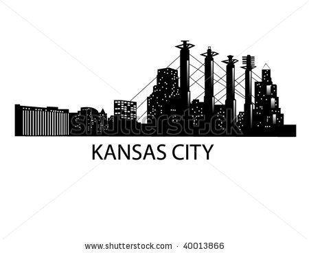 Downtown Kansas City Skyline by MinickDesigns, via ShutterStock Kc Skyline, Skyline Image, Skyline Tattoo, Kansas City Skyline, Kansas City Art, Bird Strike, City Skyline Silhouette, Downtown Kansas City, City Tattoo