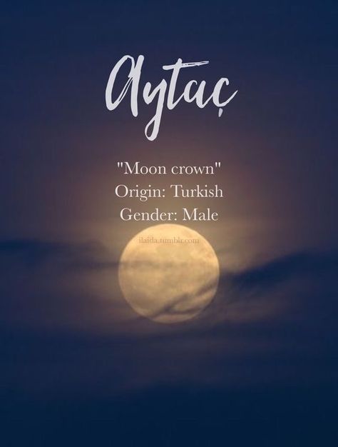 Names That Mean Moon, Turkish Names, Names Generator, Moon Crown, Boy Name Meanings, Moon Meaning, Baby Boy Name, Baby Name Generator, New Baby Names