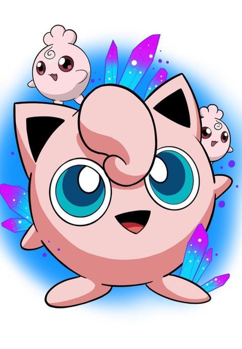 Jiggly Puff Drawing, Giglipop Pokemon, Giggly Puff, Jigglypuff Evolution, Jigglypuff Tattoo, Jigglypuff Art, Pokemon Clipart, Jiggly Puff, Pokemon Jigglypuff