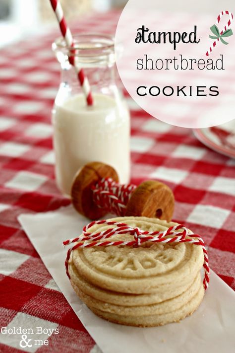 Stamped Shortbread Cookie Recipe, Stamp Cookies Recipe, Stamped Cookies, Stamp Cookies, Shortbread Cookies With Icing, Scottish Shortbread Cookies, Best Shortbread Cookies, Shortbread Cookies Christmas, Lemon Shortbread Cookies