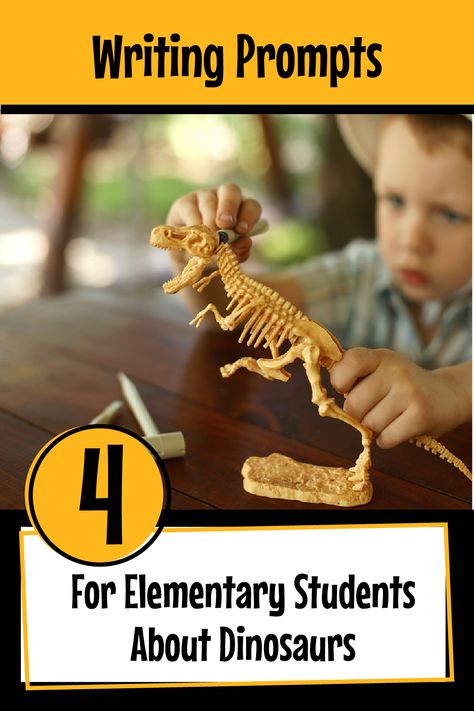 Make the most of your lesson on dinosaurs by putting together a project for your students that involves a writing prompt. Talking about creatures that no one has ever seen in action allows for the imagination to get to work and pushes students to flex their descriptive writing abilities. Writing Exercises, Student Drawing, How To Make Drawing, Online Teachers, Descriptive Writing, Elementary School Students, Writing Prompt, Class Projects, Upper Elementary