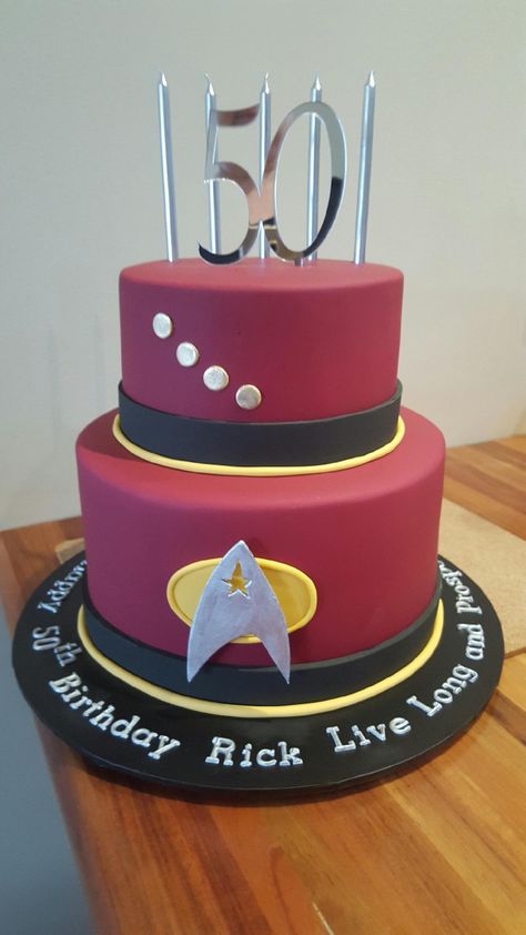 Star Trek Party Ideas, Star Trek Birthday Party Ideas, Star Trek Birthday Party Decorations, Star Trek Birthday Cake, Star Trek Birthday Party, Star Trek Cakes, Star Trek Birthday Cards Diy, Star Trek Birthday Cake Ideas, Star Trek Happy Birthday