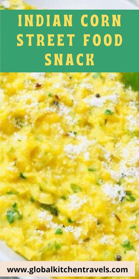 Indian Corn Recipes, Season Corn, Street Food Recipe, Street Corn Recipe, Indian Side Dishes, Indian Street Food Recipes, Corn Pudding, Indian Corn, Corn Recipe