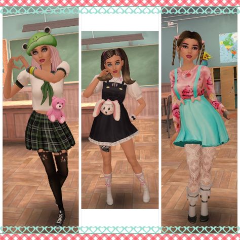 1st day of school outfits Avakin Life, 1st Day, 1st Day Of School, School Outfits, Harajuku