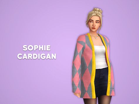 🍳 sophie cardigan 🍳 Sims 4 Blazer Cc, Sims 4 Cardigan Accessory, Sims 4 Cc Cardigan, Sims 4 Cardigan, Ts4mm Cc, Sims 4 Mm Cc, Sims 4 Cc Folder, Sims 4 Mm, Sims 4 Cc Packs