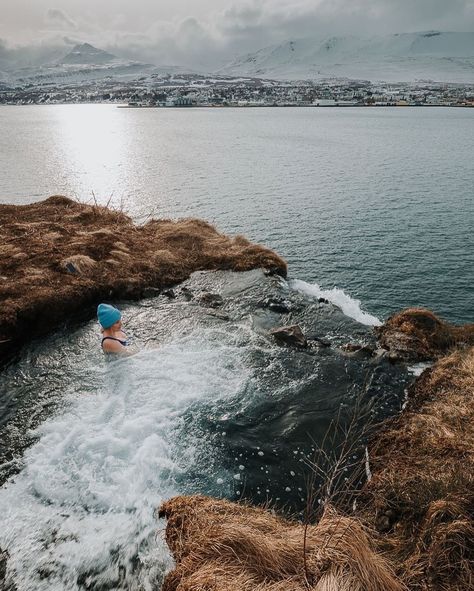 Hvammsvik Hot Springs, Iceland In December, Iceland Beauty, West Iceland, Iceland Summer, Iceland Map, North Iceland, Iceland Travel Guide, Abroad Travel