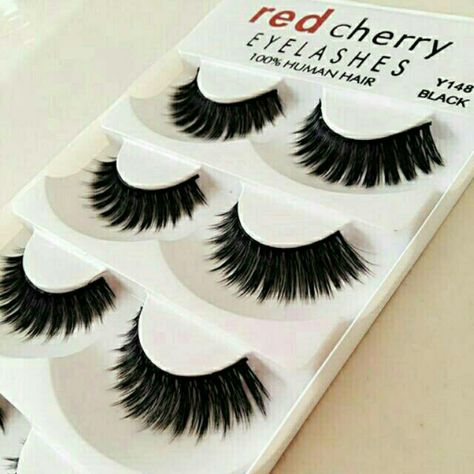 Saya menjual Bulu Mata Red Cherry Y148 seharga Rp55.000. Dapatkan produk ini hanya di Shopee! https://shopee.co.id/vinzieneth/200269725 #ShopeeID Red Cherry, Hair Designs, Eyelashes, Style Me, Lashes, Cherry, Make Up, Abstract Artwork, Long Hair Styles