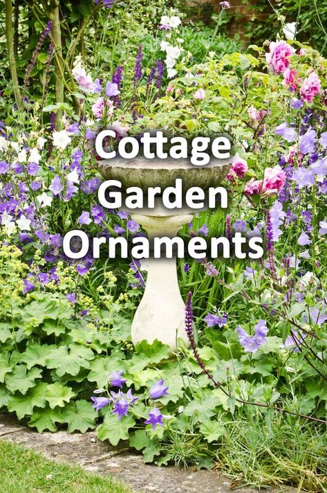 How to make a Cottage garden - Cottage garden Design & Ideas - BUCKINGHAMSHIRE LANDSCAPE GARDENERS Cottage Garden Design Ideas, Garden Ornaments Diy, Small Cottage Garden Ideas, Cottage Garden Borders, Cottagecore Garden, Country Cottage Garden, Garden Pond Design, Cottage Garden Plants, Cottage Garden Design