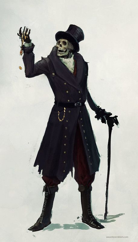 Skeleton Character, Baron Samedi, Horror Vintage, 다크 판타지, Skeleton Art, 캐릭터 드로잉, A Skeleton, Dungeons And Dragons Characters, Dnd Art