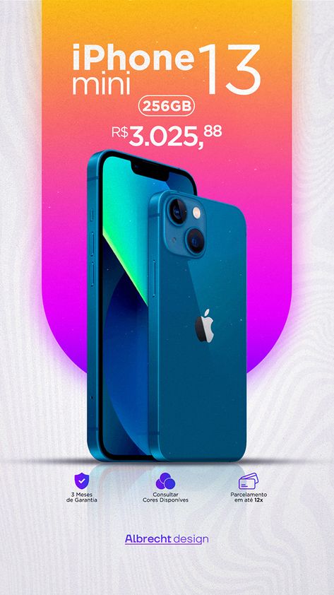 Social Media | Loja de Celulares en Behance Iphone Banner Design, Phone Social Media Design, Iphone Advertising, Product Social Media Design, Iphone Ads, Phone Advertising, Ads Creative Advertising Ideas, Mobile Advertising, Social Media Advertising Design