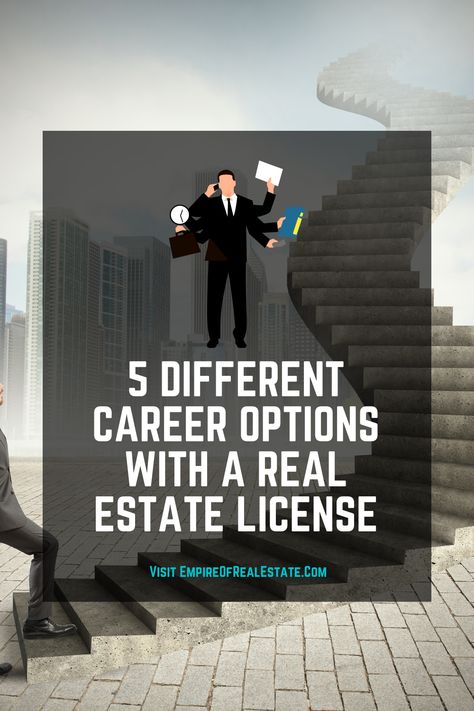 Real Estate Agent License, Real Estate Marketing Plan, Real Estate Training, Different Careers, Career Day, Real Estate Career, Real Estate License, Career Options, Real Estate Information