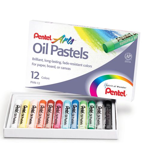 Oil Pastel Crayons, Pastel Gras, Pentel Art, Crayons Pastel, Oil Pastel Colours, Pastel Crayons, Drawing Letters, Oil Pastel Drawings, Art Pastel