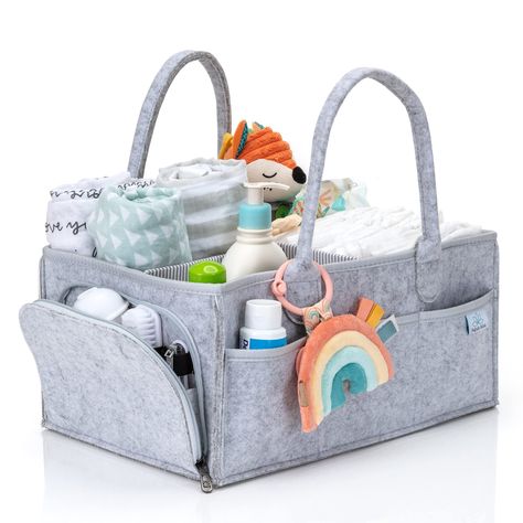 Caddy Basket, Table Organizer, Diaper Gifts, Diaper Storage, Baby Shower Baskets, Baby Room Organization, Diaper Organization, Diaper Caddy, Caddy Organizer