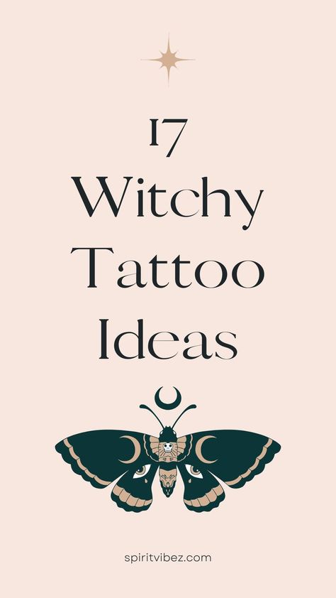 Here are 17 cute witchy tattoos for women to inspire your next ink. Creature Of The Night Tattoo, Small Aesthetic Tattoos For Women, Tattoos That Go With Snakes, Witchy Celestial Tattoo, Wiccan Tattoo Designs, Voodoo Woman Tattoo, Spiritual Leg Sleeve Tattoos For Women, 3 Goddess Tattoo, Thick Lines Tattoo Style