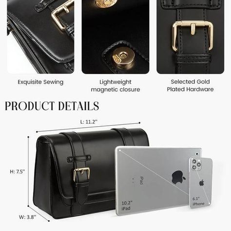 Brought to you by our affiliate partner: Ecosusi Product Name Presale Jane Messenger Bag – Black Price $69.00 USD BUY IT HERE (https://www.awin1.com/cread.php?awinmid=6220&awinaffid=1120269&campaign=&clickref=&clickref2=&clickref3=&clickref4=&clickref5=&clickref6=&ued=https%3A%2F%2Fwww.ecosusi.com%2Fproducts%2Fpre-sales-jane-messenger-bag&pl=la) You can also see what Art+Science Designs has to offer at our Etsy shop & on our social media: Share this:- Twitter (https://aisdesigns.gift... Art Science, Vintage Elegant, Vintage Bags, Pure Color, Red Purple, Preppy Style, Purple And Black, Casual Style, Timeless Elegance