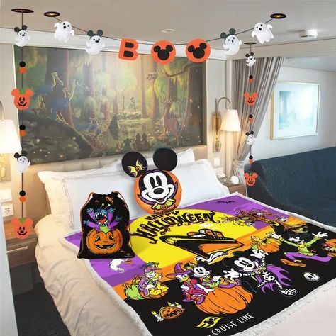 Halloween on the High Seas OnBoard Gifts Room Decor Halloween On The High Seas, Disney Halloween Cruise, Cruise Tickets, Legoland Florida, Disney Wish, Halloween Disney, Fish Extender, Disneyland Hotel, Aulani Disney Resort