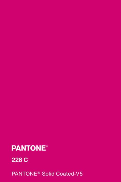 #pantone #pink #color #pantone226c Pantone Solid Coated, Pantone Color, Bright Pink, Baby Pink, Pink Color, Screen Printing, Hot Pink, Green, Pink