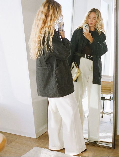 Olympia Gayot, White Pants, Olympia, J Crew, Zara, Instagram Photos, Pants, How To Wear, Instagram