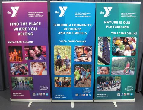 Ymca Marketing, Community Playground, Marketing Inspiration, Package Ideas, Retractable Banner, General Assembly, Train Ride, Banner Stands, Trade Show Display