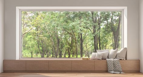 Minimal Windows, Window Seat Design, Contemporary Loft, Classic Window, Egress Window, Double Hung Windows, Modern Windows, Big Windows, Sliding Windows