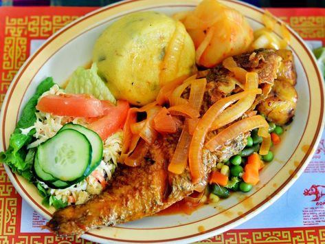 The Essential Meal of the Virgin Islands | Saveur Island Food Recipes, Virgin Islands Recipes, Callaloo Recipe, Snapper Recipes, Healthy High Protein Snacks, The Us Virgin Islands, Healthy Eating Breakfast, Clean Eating Lunch, The Virgin Islands