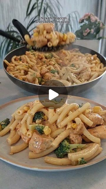 What To Cook With Broccoli, Chicken Recipes With Broccoli, Pasta Chicken Broccoli, Easy Chicken Broccoli Pasta Recipes, Meals With Broccoli, Chicken Bacon Broccoli Pasta, Broccoli Chicken, Chicken Brocoli Pasta, Chicken Broccoli Rotini