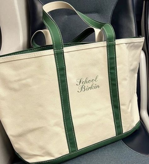 Boat And Tote Funny, Ll Bean Tote Bag Monogram Funny, Ll Bean Tote Bag, Ll Bean Tote, Boat And Tote, Uni Bag, Purse Style, Boat Tote, Bags Aesthetic