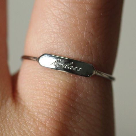 Personalized wedding rings