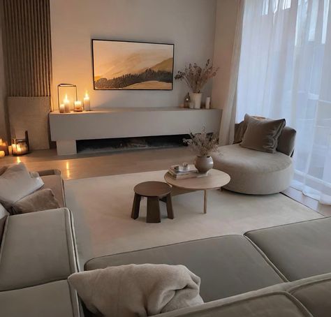 Minimaist living room, cozy home Cozy Minimalist Living Room, Room Decor Essentials, Instagram Minimalist, Dnevni Boravak, Modern Apartment Living Room, Cozy Minimalist, Minimal Living Room, Minimalist Living Room Decor, Minimalist Living Room Design