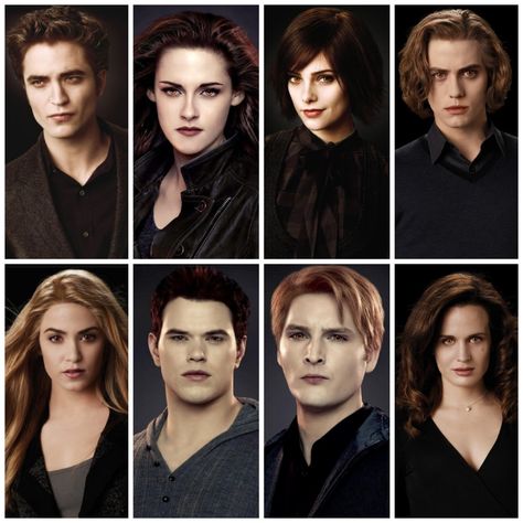 Family Cullen Twilight Drawings, The Cullen Family, Cullen Family, Fine People, The Cullen, The Twilight Saga, Twilight Saga, Movie Art, Paintings