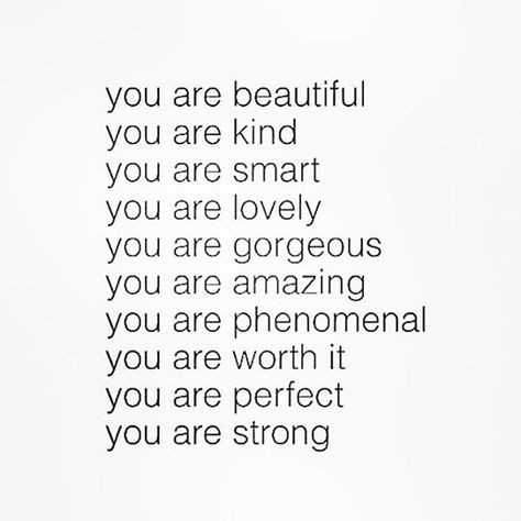 You is kind ...you is smart...you is important. You Are Beautiful Quotes, Girlfriend Quotes, Life Quotes Love, You Are Perfect, Self Love Quotes, You Are Beautiful, Beautiful Quotes, The Words, Beautiful Words