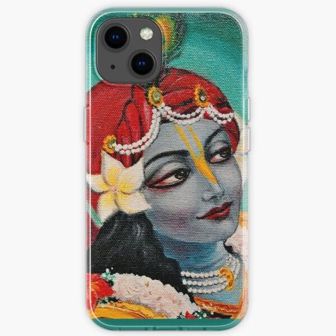 "Beautiful Krishna" iPhone Case by AlexBilbija | Redbubble Beautiful Krishna, Goddess Of Destruction, Goddess Kali Images, Easy Scenery Drawing, Kali Statue, Female Deity, Just Magic, Handmade Phone Case, Kali Goddess