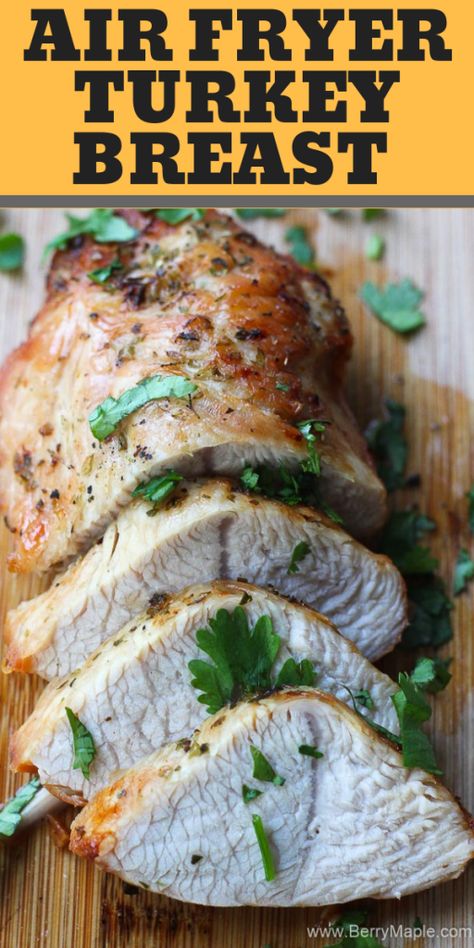 Turkey breast tenderloin in air fryer #airfryer #airfryerrecipes #airfryerturkey Tenderloin Recipes Air Fryer, Breast Tenderloin Recipes, Turkey In Air Fryer, Turkey Breast Tenderloin Recipes, Tenderloin In Air Fryer, Turkey Breast Tenderloin, Air Fryer Turkey Breast, Turkey Tenderloins, Spanish Thanksgiving