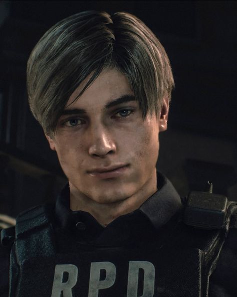 Leon Smiling, Resident Evil 2 Leon, Leon Re2, Re2 Leon, Danny Panthom, Leon Scott, Resident Evil 2, Resident Evil Game, Resident Evil Leon