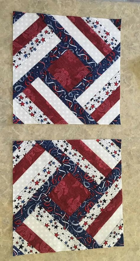 Red White And Blue Quilt Block Patterns, Quilt Ideas For Beginners Free Pattern, Free Patriotic Quilt Patterns, Spin Me Around Quilt Block Tutorial, Quilt Of Valor Patterns Free, Patriotic Quilts Patterns Free, Patriotic Quilt Blocks, Patriotic Quilt Patterns, Qov Quilts